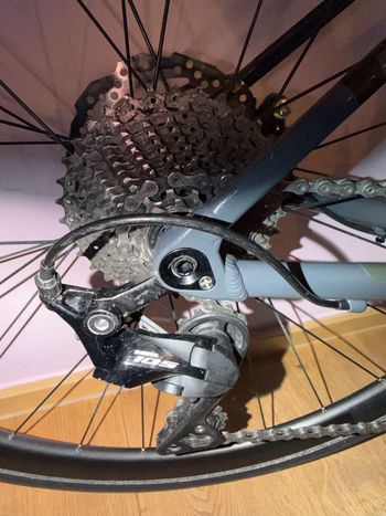 Used CUBE ATTAIN SL 2022 2022 Road & Gravel, Gris claro — image 4 of 8