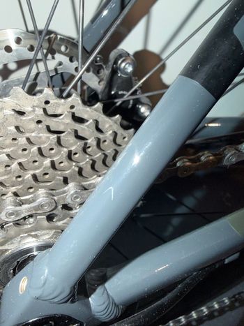 Used CUBE ATTAIN SL 2022 2022 Road & Gravel, Gris claro — image 6 of 8