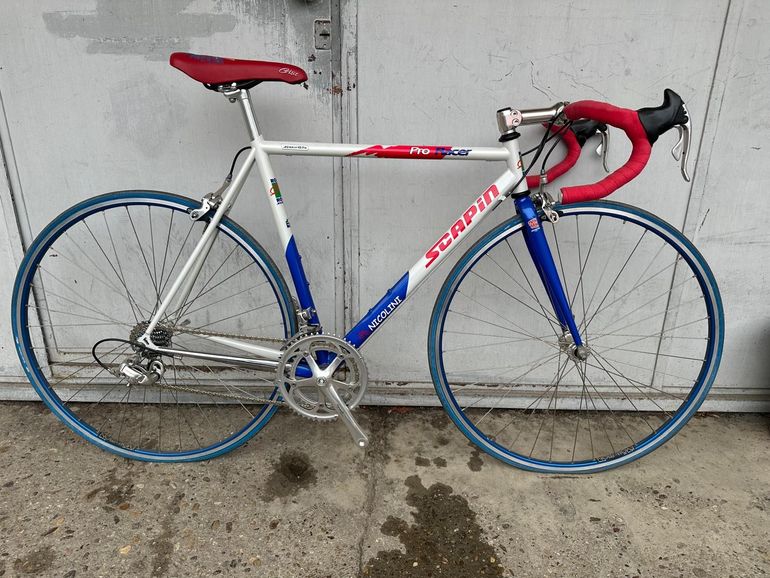 Used SCAPIN SCAPIN Custom Campagnolo Veloce 1990 Road & Gravel, White — image 2 of 7