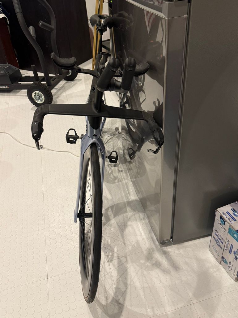Used Canyon Speedmax CF SLX 8 Di2 ARC1600 2025 2025 Road & Gravel, Blue — image 4 of 5