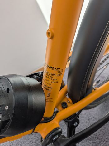 Used SUSHI Bikes E-Bike SUSHI BIKE Maki 3.0+ 2025 2025 Urban, Orange — image 2 of 8