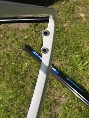 Used Factor OSTRO V.A.M. Disc Carbon 54cm Pearl White Chrome 2024 Frameset 2024 Road & Gravel — image 11 of 18