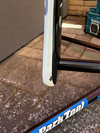 Used Factor OSTRO V.A.M. Disc Carbon 54cm Pearl White Chrome 2024 Frameset 2024 Road & Gravel — image 18 of 18