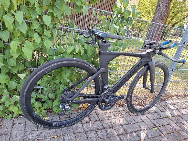 Used AVENGER Avenger TM6 DI2 2018 Road & Gravel, Black — image 3 of 12