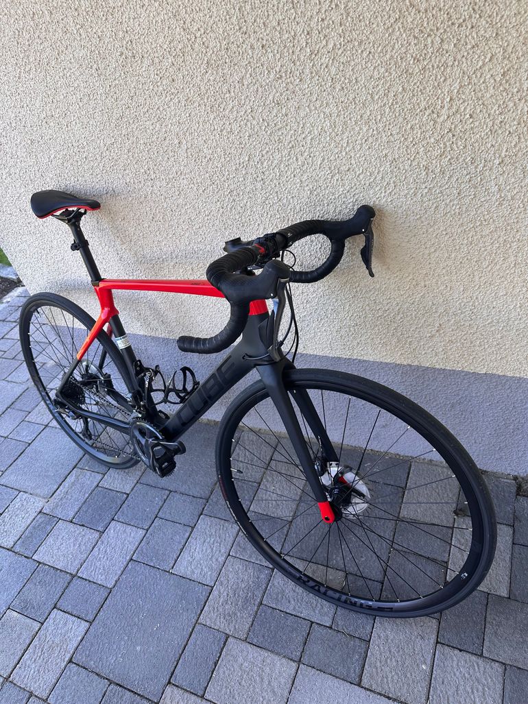 Used CUBE AGREE C:62 SL 2021 2021 Road & Gravel, Negro — image 2 of 7