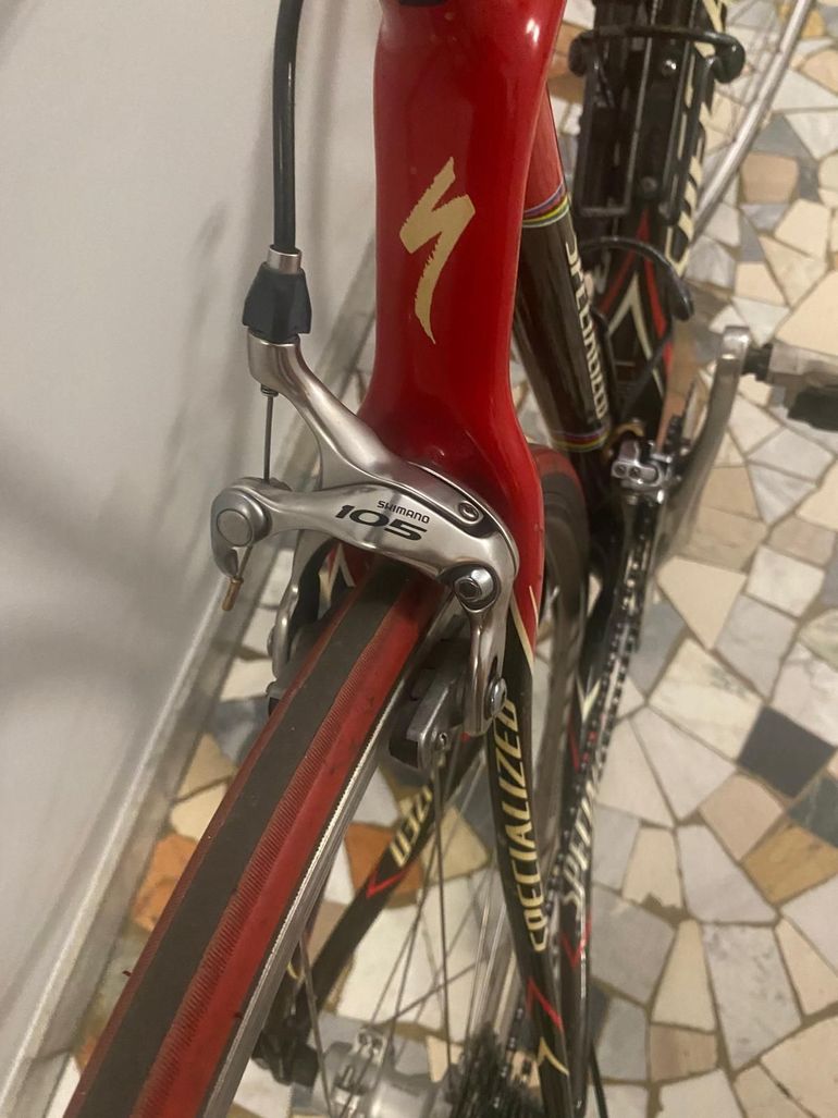 Used Specialized Tarmac SL2 Quick Step 2008 2008 Road & Gravel, Red — image 4 of 13