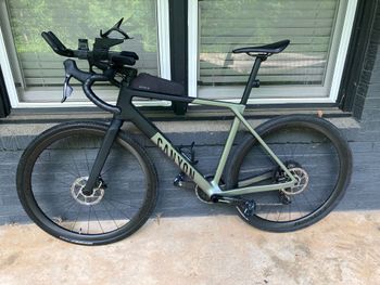 Used Canyon Grail CF SLX 8 AXS 2024 2024 Road & Gravel, Light Gray — image 7 of 7