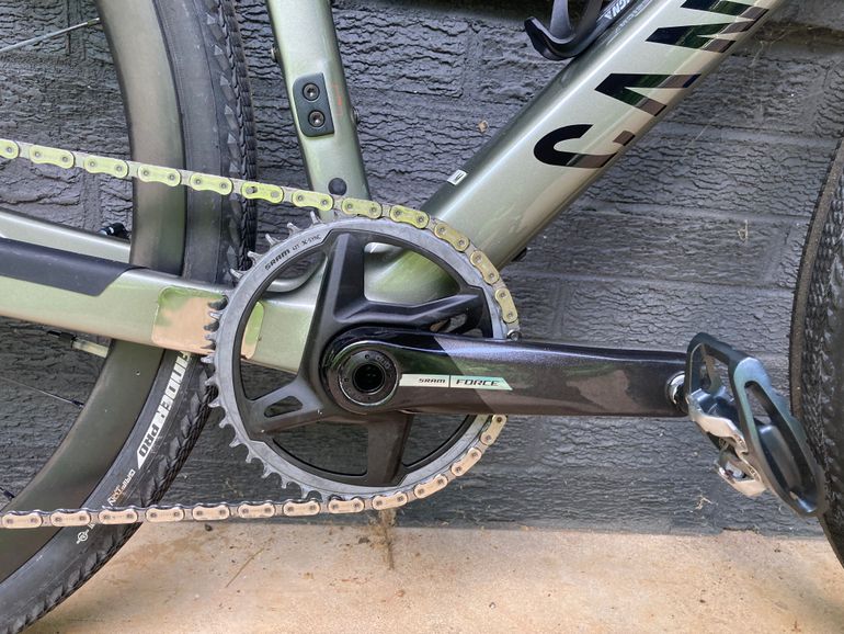 Used Canyon Grail CF SLX 8 AXS 2024 2024 Road & Gravel, Light Gray — image 5 of 7