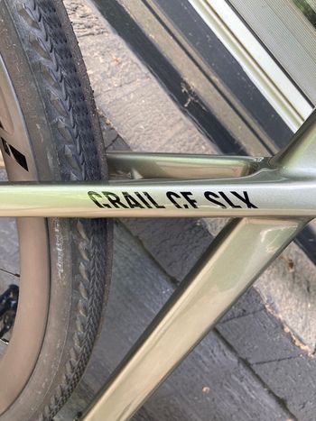 Used Canyon Grail CF SLX 8 AXS 2024 2024 Road & Gravel, Light Gray — image 3 of 7