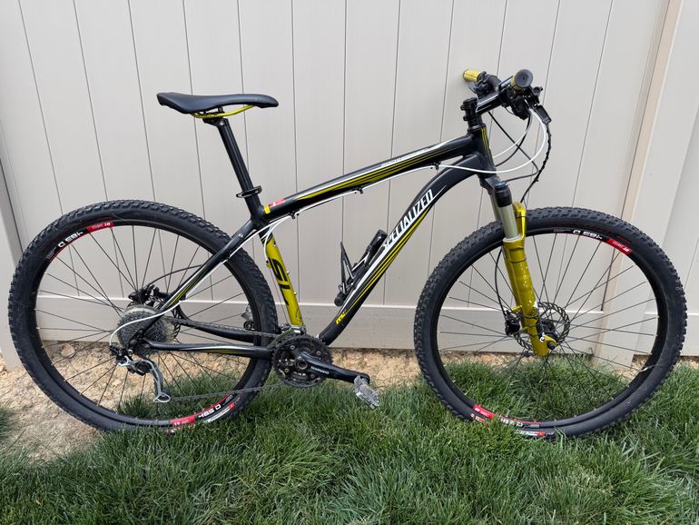 Used Specialized Rockhopper Comp 29er 2011 2011 Mountainbike, Green, 29 — image 1 of 6