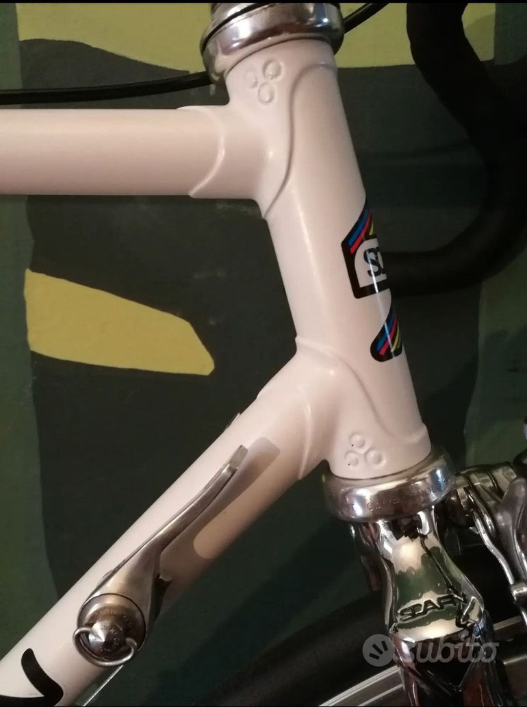 Used SCAPIN SCAPIN Custom Other Campagnolo 1986 Road & Gravel, Blanco — image 10 of 10