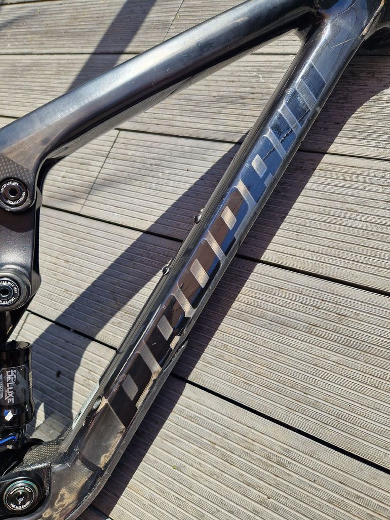 Used Propain Spindrift CF Mix Performance 2022 Frameset 2022 Mountainbike, Nero — image 9 of 11