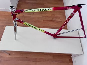 Used Colnago SUPER PIU Frameset 1991 Road & Gravel, Rot — image 4 of 6