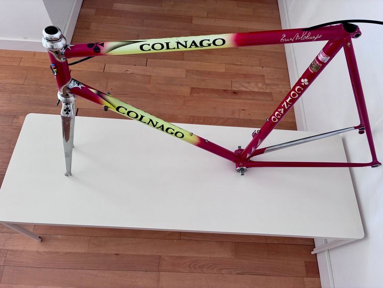 Used Colnago SUPER PIU Frameset 1991 Road & Gravel, Rot — image 4 of 6