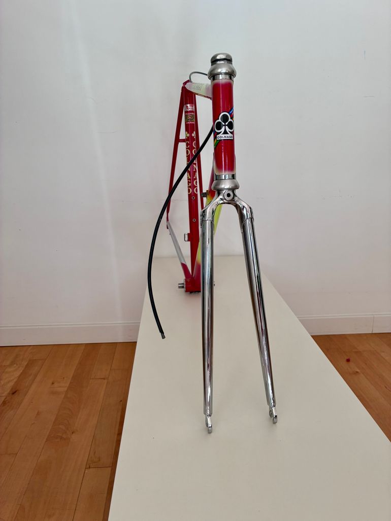 Used Colnago SUPER PIU Frameset 1991 Road & Gravel, Rot — image 5 of 6