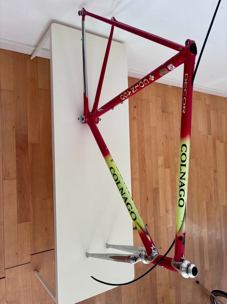 Used Colnago SUPER PIU Frameset 1991 Road & Gravel, Rot — image 3 of 6