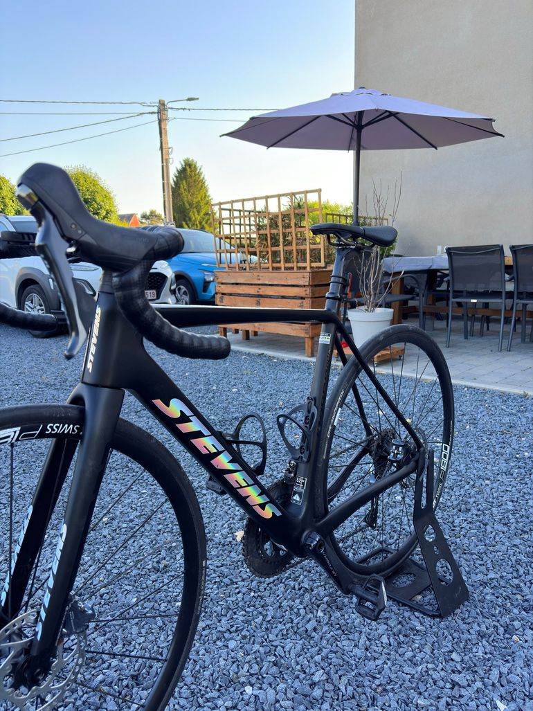 Used Stevens Izoard Pro Disc 2023 2023 Road & Gravel, Black — image 11 of 16