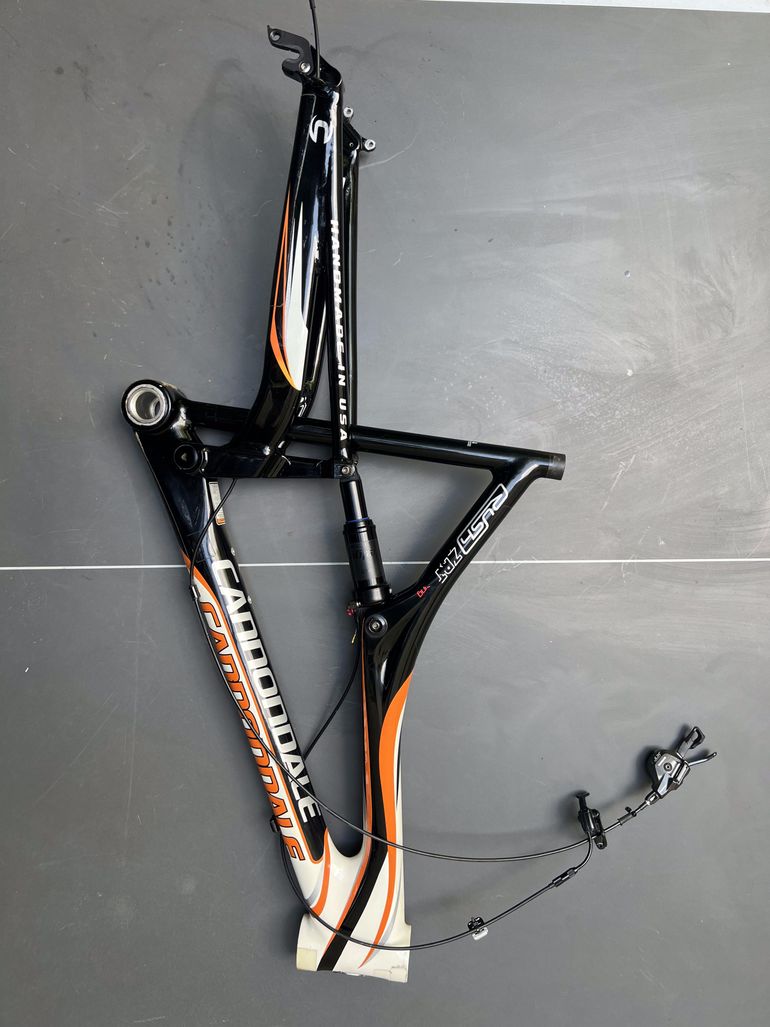 Used Cannondale Cannondale Rush Carbon Frameset 2007 Mountainbike, Black — image 1 of 4