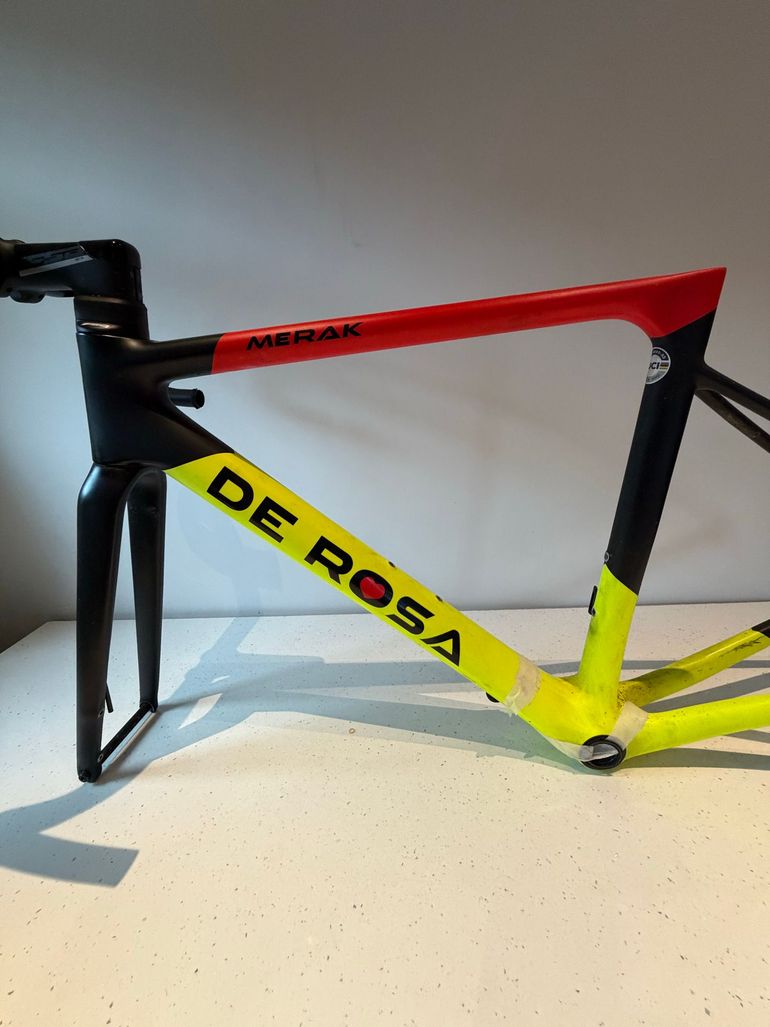 Gebrauchtes De Rosa Merak Frameset 2024 Road & Gravel, Schwarz — Bild 7 von 8