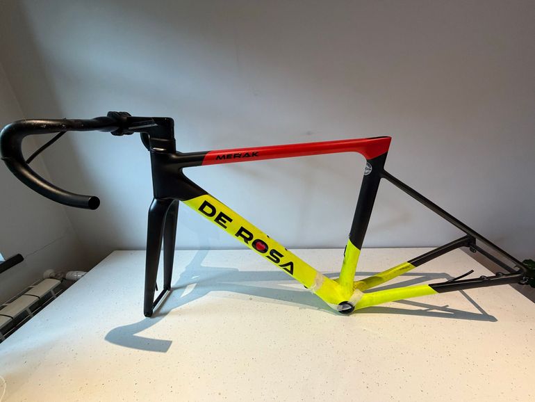 Gebrauchtes De Rosa Merak Frameset 2024 Road & Gravel, Schwarz — Bild 4 von 8