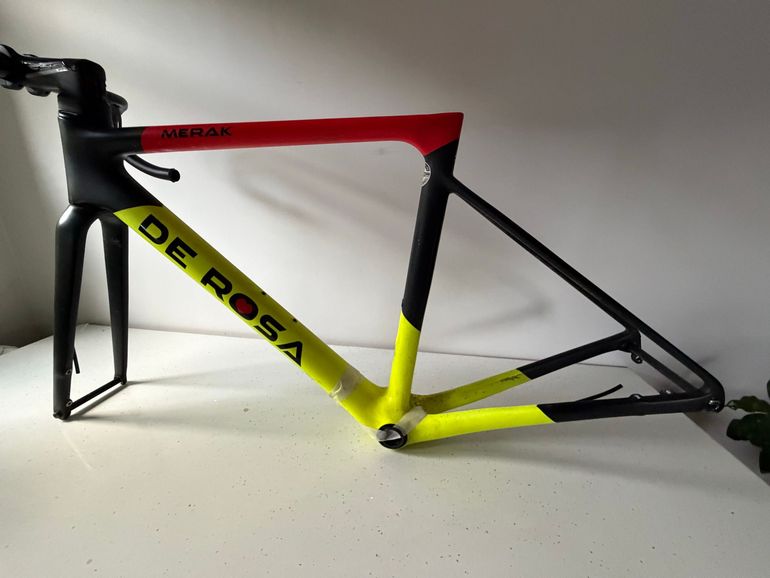 Gebrauchtes De Rosa Merak Frameset 2024 Road & Gravel, Schwarz — Bild 5 von 8