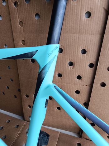 Used Bianchi Oltre Race 105 2023 Frameset 2023 Road & Gravel — image 30 of 35