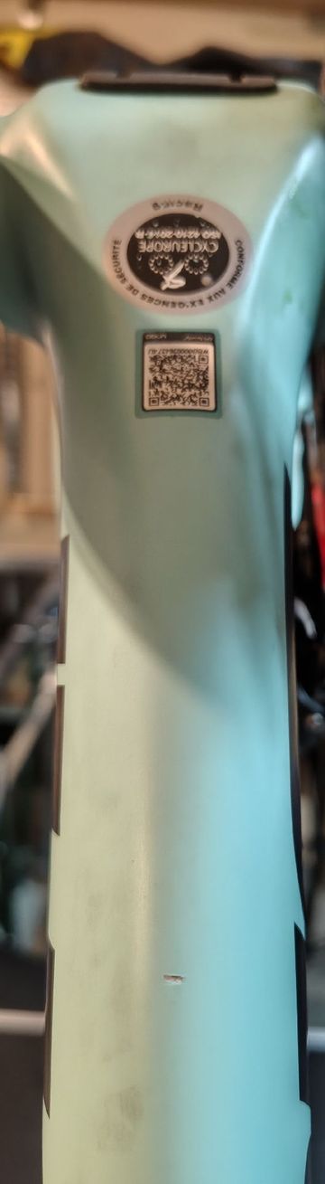 Tweedehands Bianchi Oltre Race 105 2023 Frameset 2023 Road & Gravel — afbeelding 47 van 48