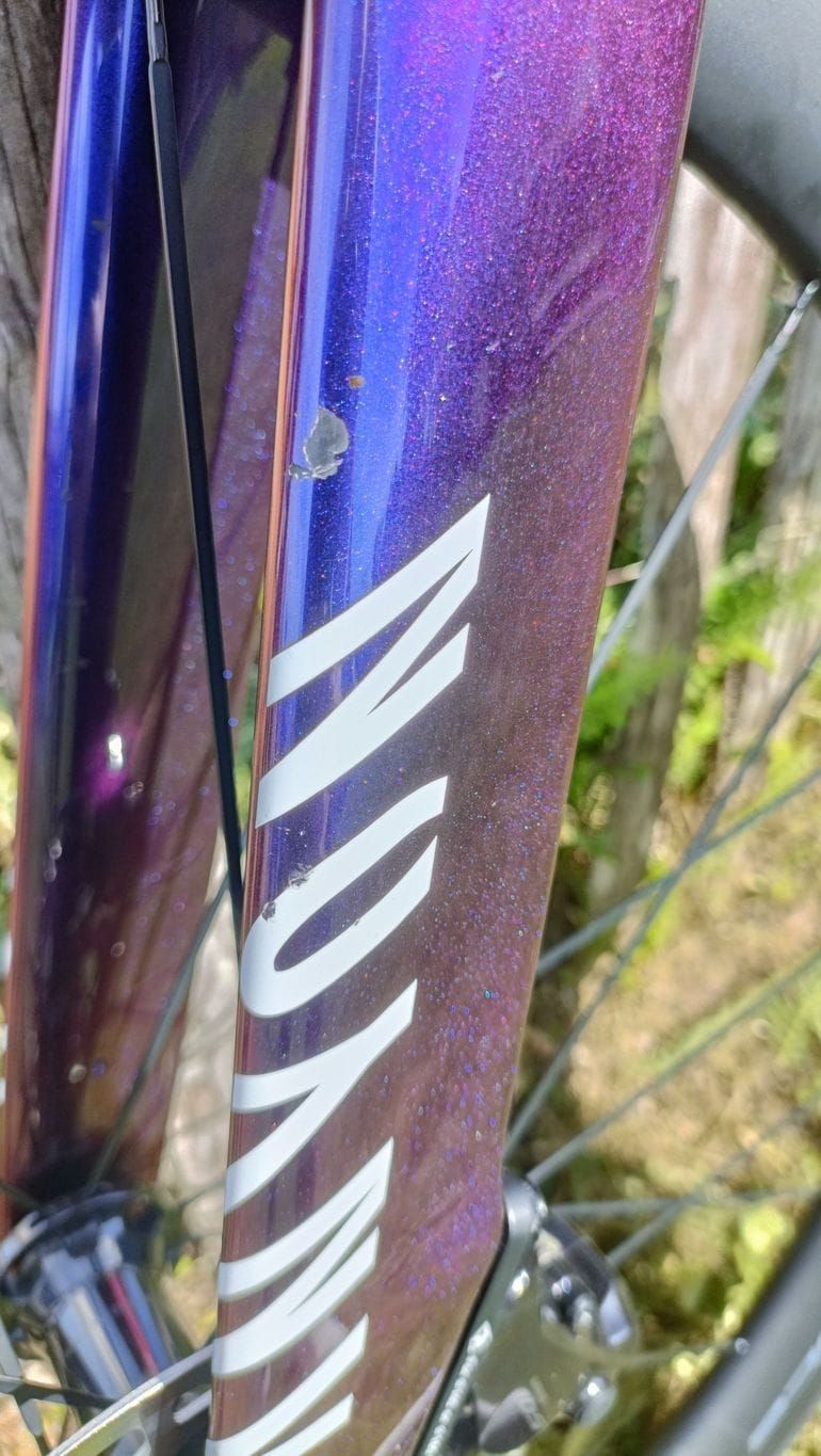 Used Canyon Aeroad CFR AXS 2023 2023 Road & Gravel, Violett — image 2 of 16