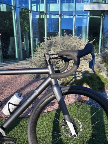 Officine Mattio Custom SRAM Rival eTap AXS 2020 Road & Gravel usato, Grigio chiaro — immagine 2 di 7