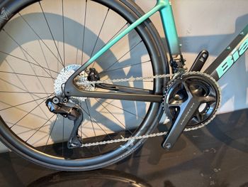 Used Bianchi Specialissima PRO Ultegra Di2 2025 2025 Road & Gravel, Green — image 3 of 13