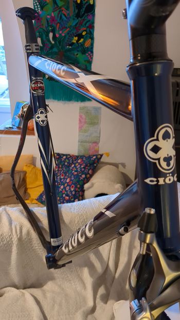 Used CIÖCC Pro Race Carbon Vintage Frameset 2010 Road & Gravel, Blue — image 5 of 16