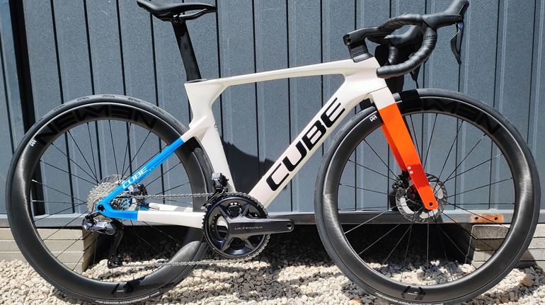 Used CUBE LITENING AERO C:68X Teamline / Shimano Ultegra Di2 2x12 2026 Road & Gravel, Blanco — image 3 of 39