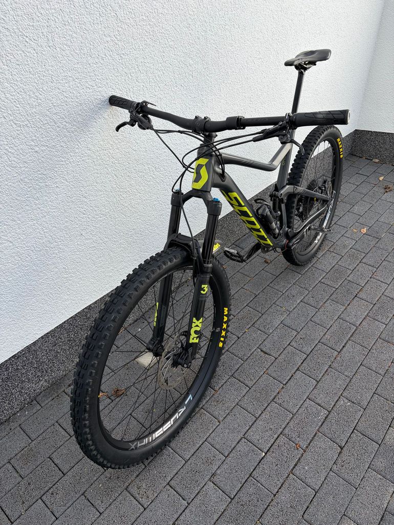 Used Scott Genius 940 2018 2018 Mountainbike, Light Gray, 29 — image 6 of 28