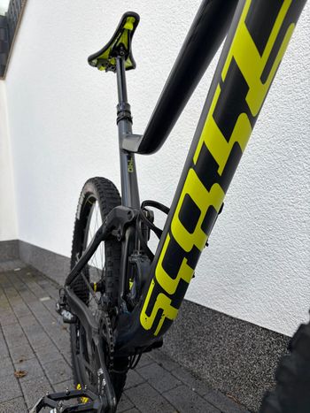 Used Scott Genius 940 2018 2018 Mountainbike, Light Gray, 29 — image 13 of 28