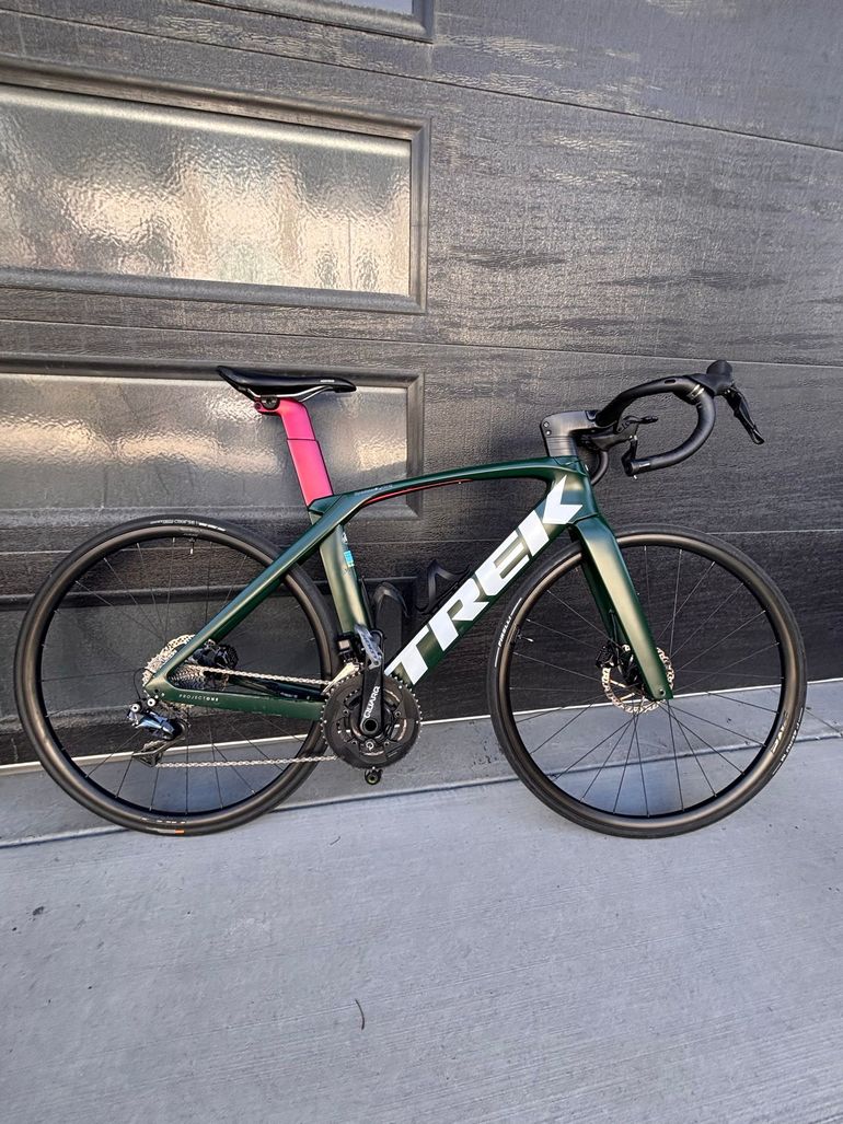 Used Trek Madone SLR 9 Disc 2019 2019 Road & Gravel, Green — image 1 of 8