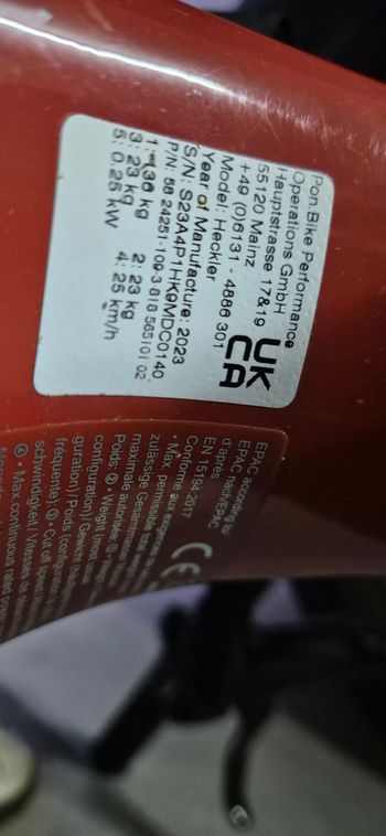 Used Santa Cruz HECKLER S 29 / Carbon C 2024 2024 Mountainbike, Red, 29, 27.5 — image 9 of 11