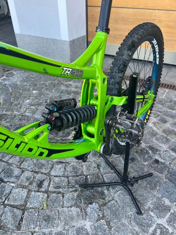Gebrauchtes Transition TR 500 2015 2015 Mountainbike, Grün — Bild 7 von 8