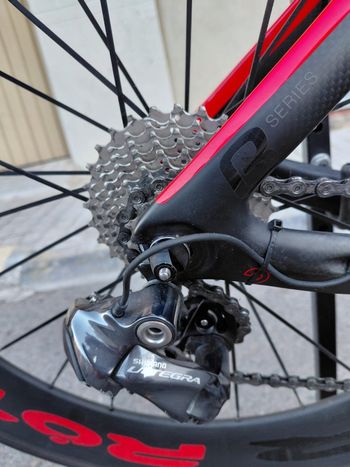 Used Felt B12 Shimano Ultegra Di2 2015 Road & Gravel, Red — image 11 of 14