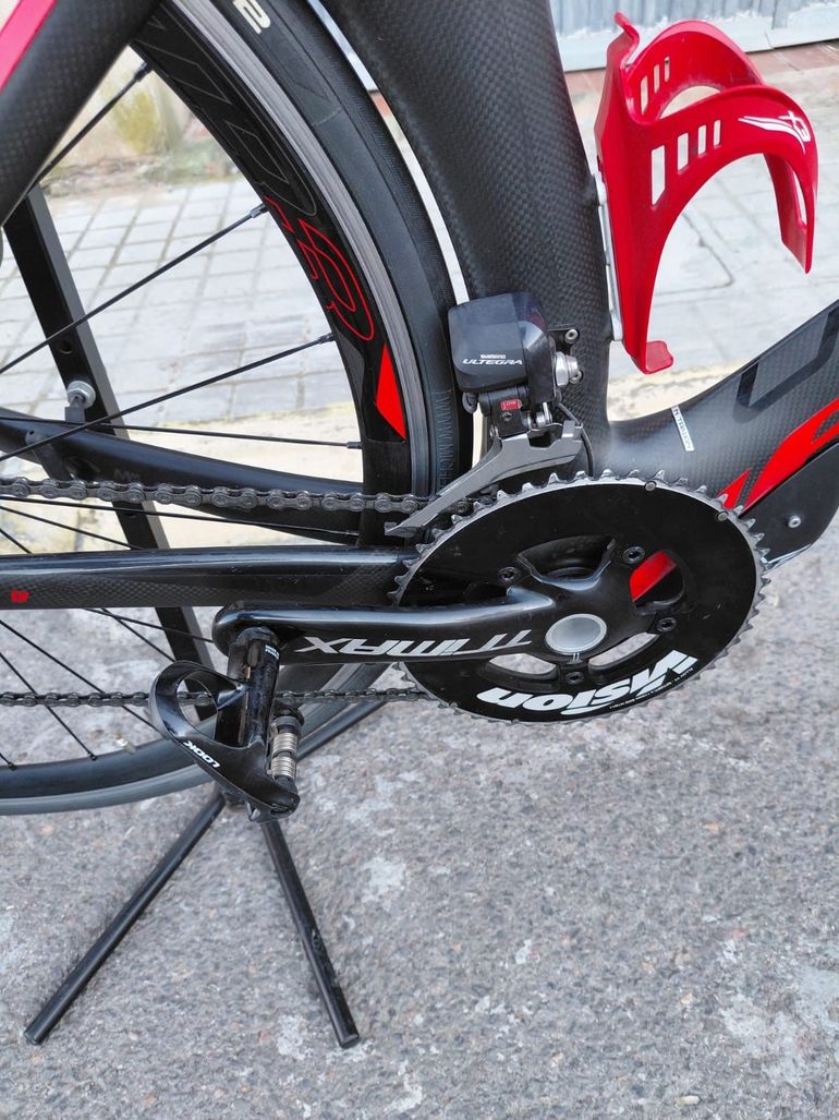 Used Felt B12 Shimano Ultegra Di2 2015 Road & Gravel, Red — image 4 of 14