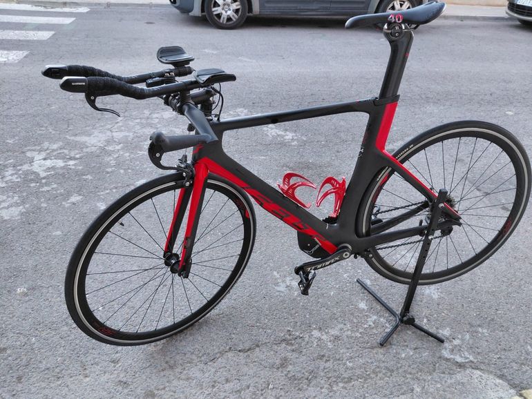 Used Felt B12 Shimano Ultegra Di2 2015 Road & Gravel, Red — image 2 of 14