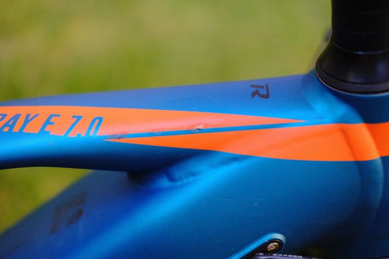 Used R RAYMON FullRay E-Seven 7.0 2021 2021 Mountainbike, Blue, 27.5 — image 6 of 10