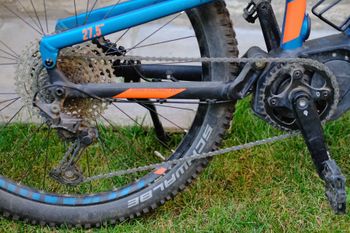 Used R RAYMON FullRay E-Seven 7.0 2021 2021 Mountainbike, Blue, 27.5 — image 3 of 10