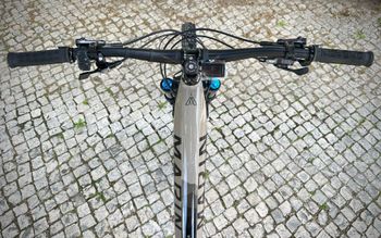 Used Marin Alpine Trail E2 2023 2023 Mountainbike, Black, 29, 27.5 — image 4 of 6