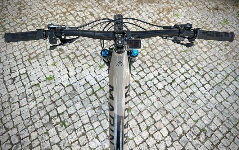 Used Marin Alpine Trail E2 2023 2023 Mountainbike, Black, 29, 27.5 — image 4 of 6