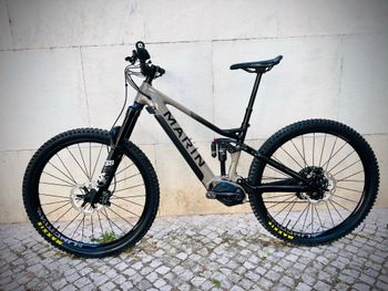 Used Marin Alpine Trail E2 2023 2023 Mountainbike, Black, 29, 27.5 — image 2 of 6