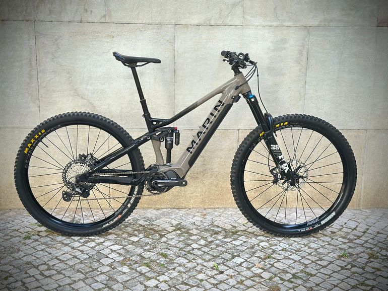Used Marin Alpine Trail E2 2023 2023 Mountainbike, Black, 29, 27.5 — image 1 of 6