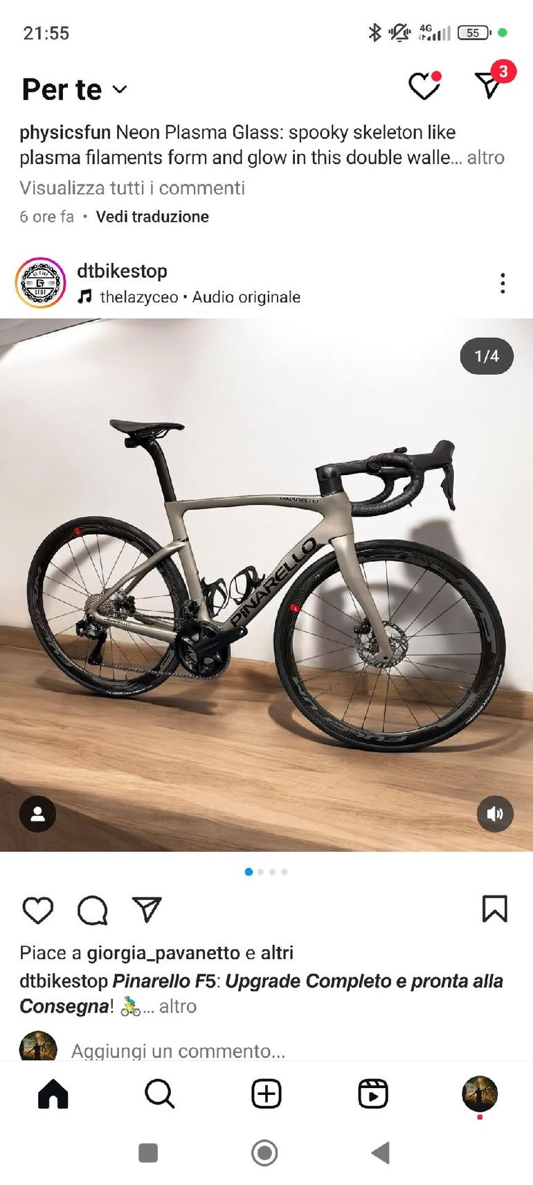 Used Pinarello Pinarello F5 2023 Road & Gravel — image 5 of 8