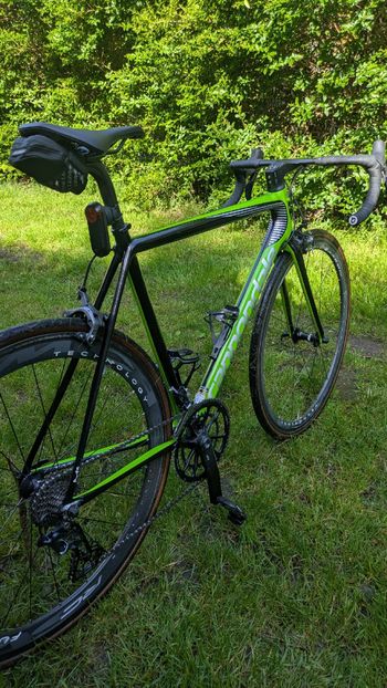 Used Cannondale Cannondale Super Six EVO Hi-MOD 2017 Road & Gravel, Green — image 2 of 8