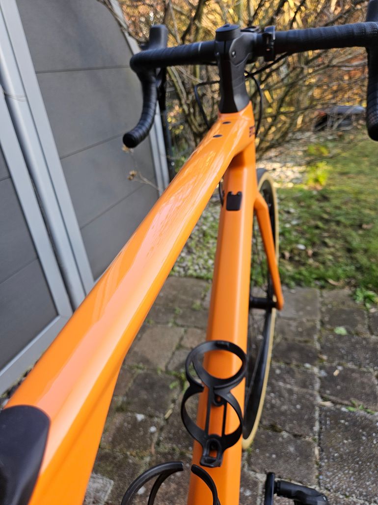 Used BMC Roadmachine X TWO 2022 2022 Road & Gravel, Orange — image 7 of 7
