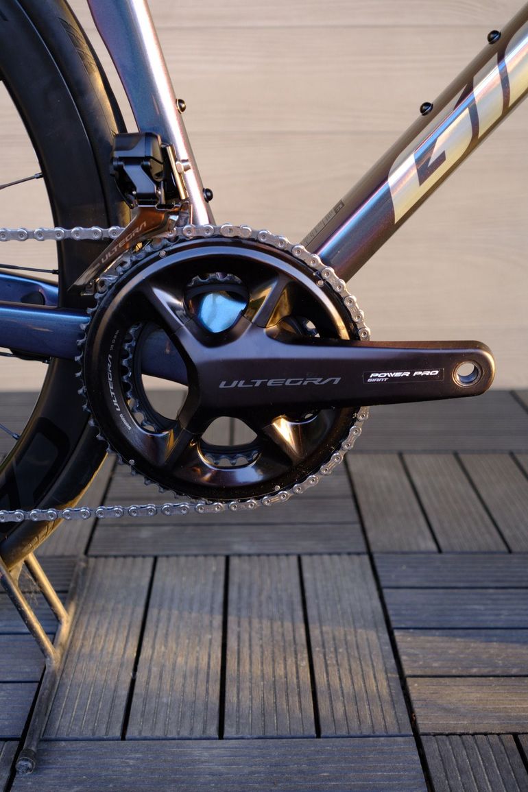 Used Giant TCR Advanced Pro Disc 0 Di2 2024 2024 Road & Gravel, Blau — image 3 of 7